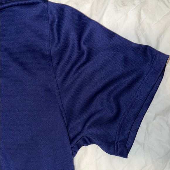 Under Armour Men's Deep Blue Polo Shirt Size 4XL - Picture 4 of 9